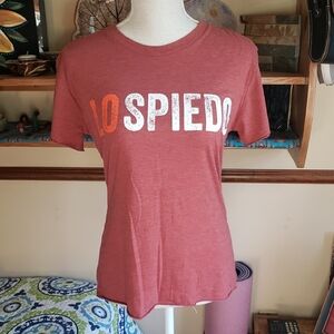 Women's Grafic Italian Red T-Shirt